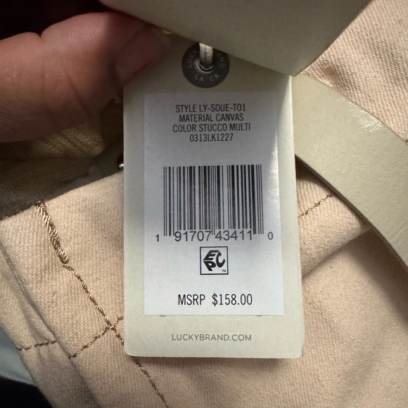 NWT Lucky Brand Tie Dye Tote